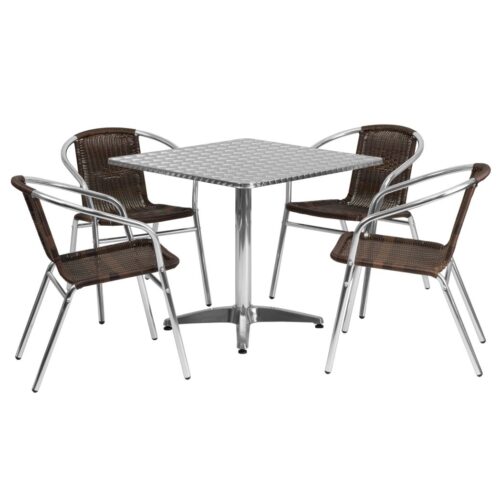 OSC Designs OSPATIOSETMTLSQBN 1