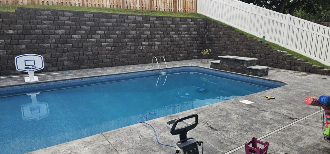 Inground Swimming Pool Kit with Tanning Ledge from Pool Warehouse