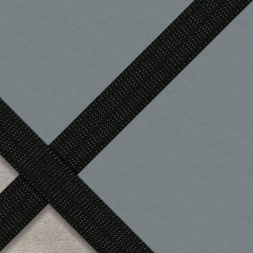 20 x 40 HPI AquaMaster Solid Safety Pool Cover with Pump and Center End Step, Gray