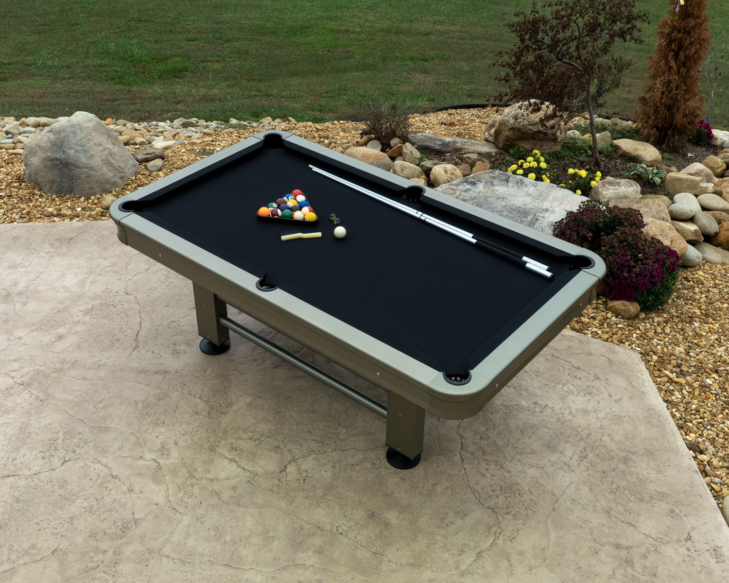 Malibu Nights 7 Ft Outdoor Pool Table - Image 8