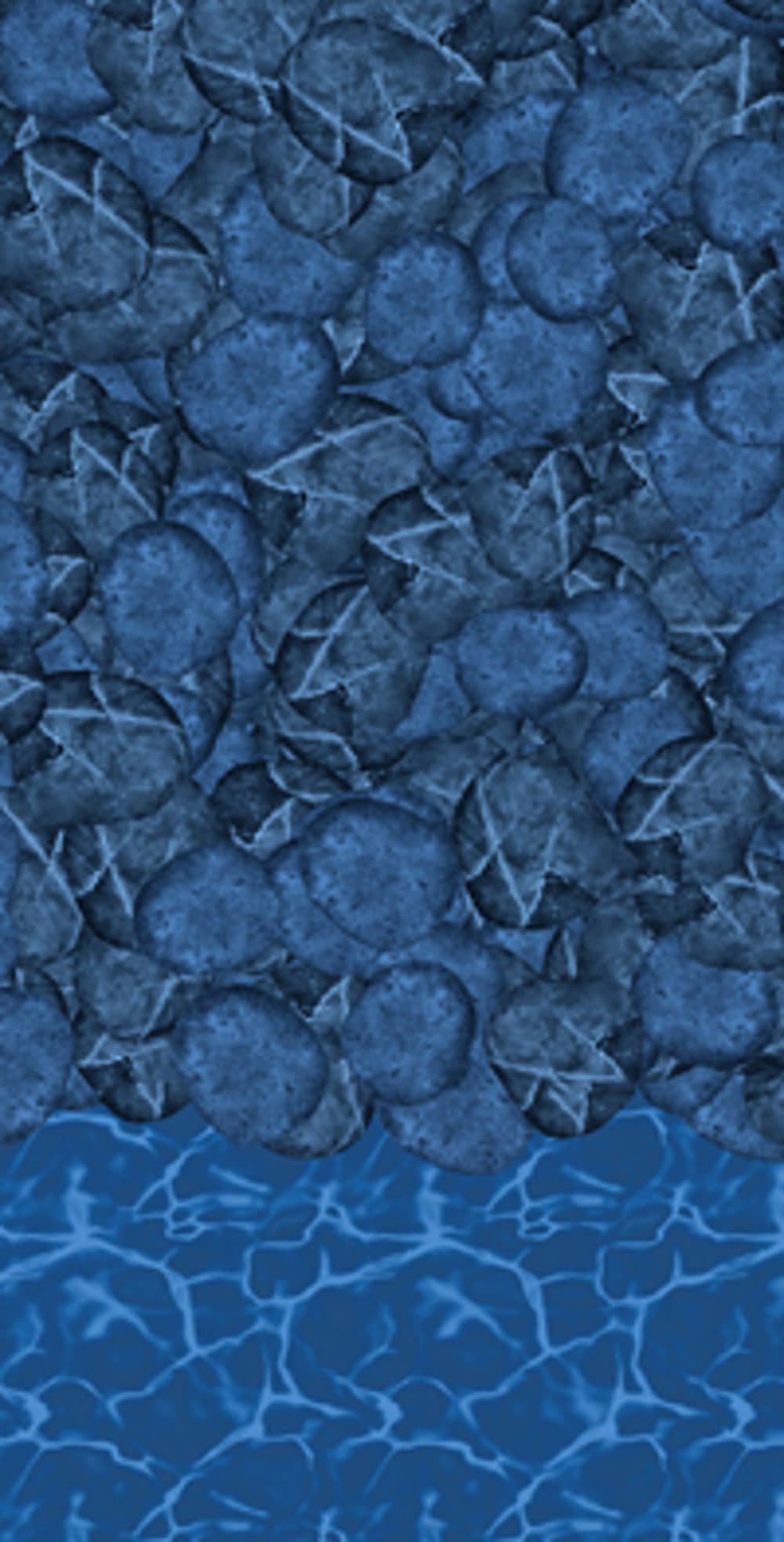 Above Ground Pool Liner, Pebble Cover