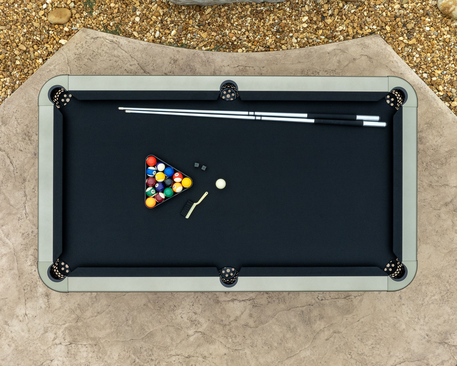Malibu Nights 7 Ft Outdoor Pool Table - Image 10