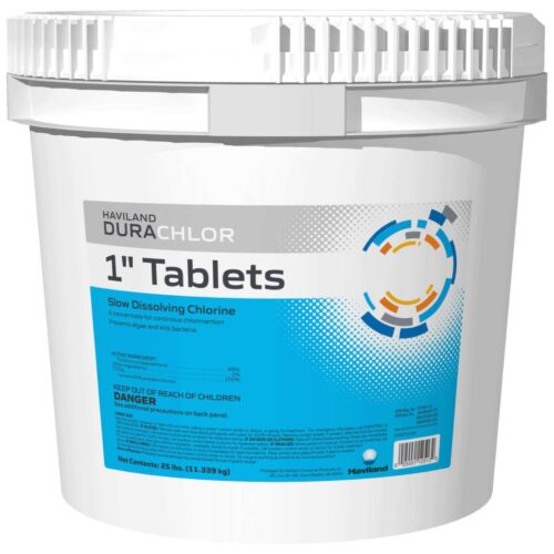 DuraChlor C002350-CS77C1 1" Chlorine Tablets, 4 Lb.
