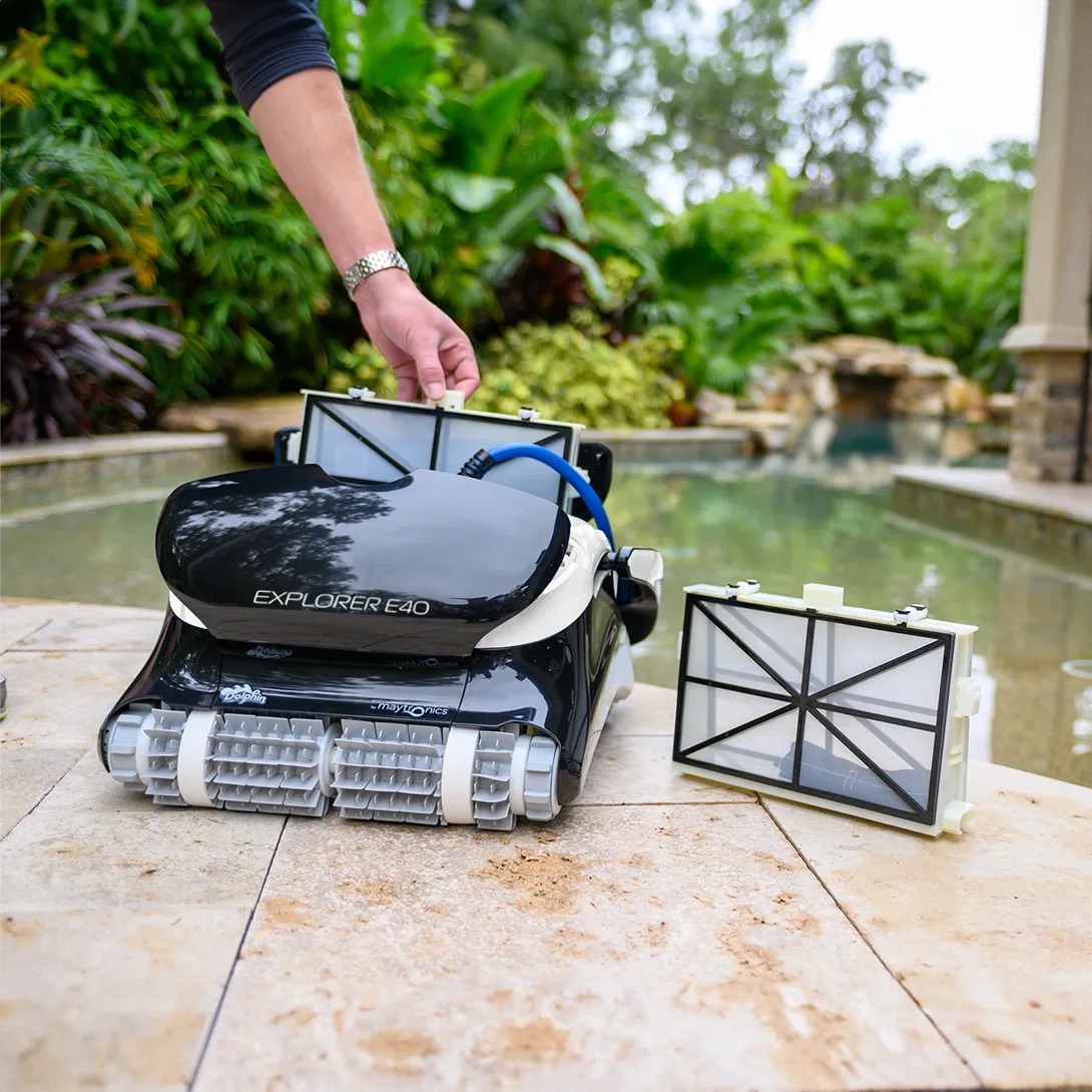 Dolphin Explorer E40 Robotic Pool Cleaner