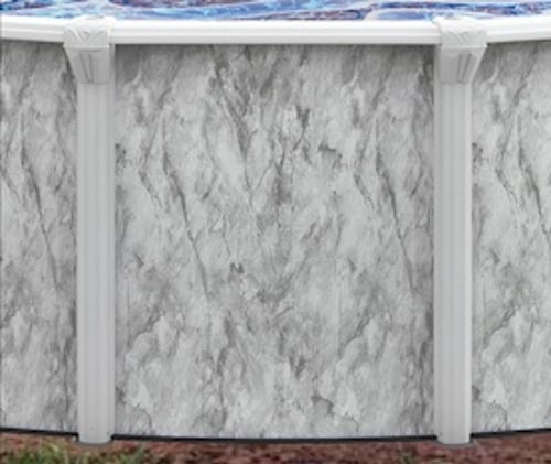 Silver Sea Aluminum Wall Above Ground Pool Kit