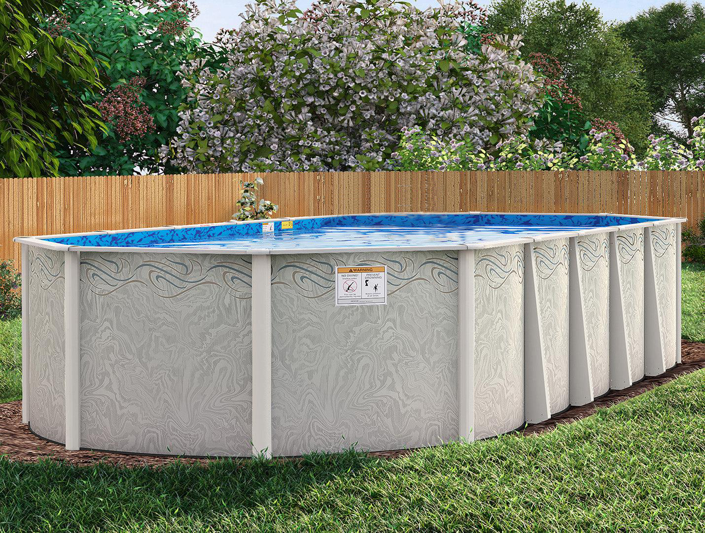 16' x 32' Oval 54" Silver Interlude Above Ground Pool Kit