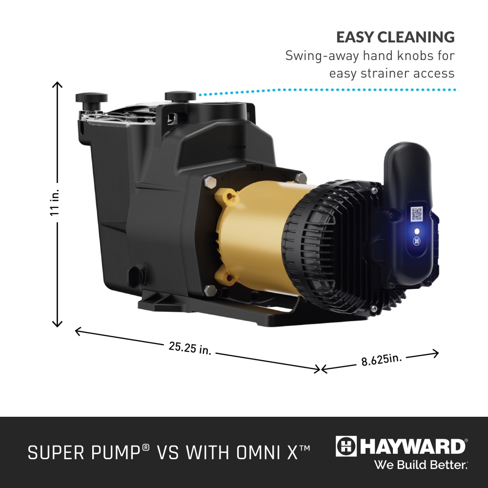 Hayward Variable Speed Super Pump - 615 OL W OMNIX
