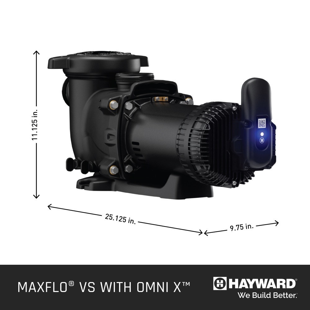Hayward Maxflo Variable Speed Pool Pump - 420 OL With Omnix