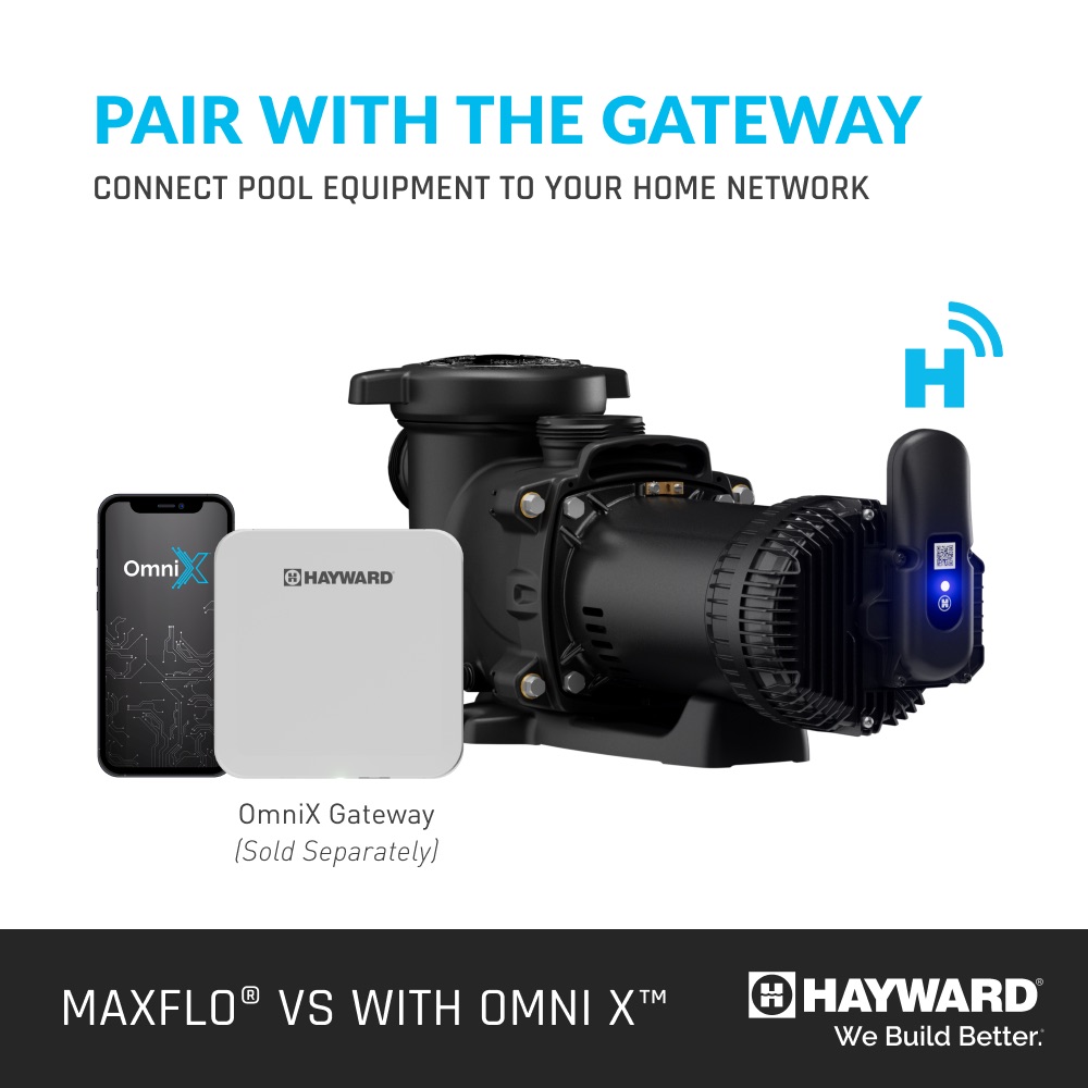 Hayward Maxflo Variable Speed Pool Pump - 420 OL With Omnix