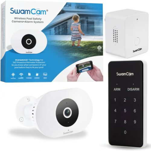 SwamCam Camera Pool Alarm System without Built-In WiFi Repeater