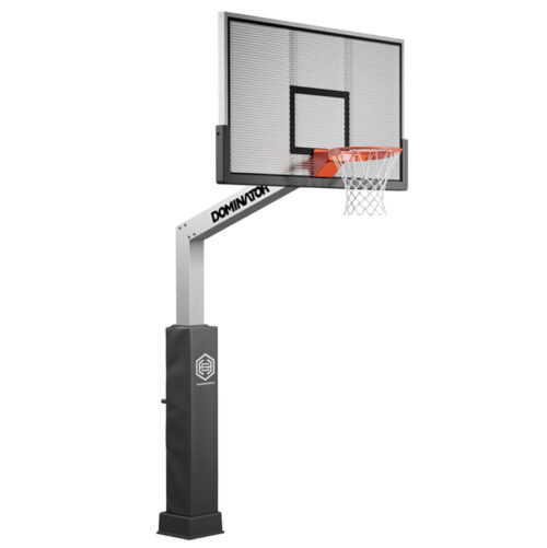 Dominator Pro 72" Basketball Hoop System with Shatterproof Aluminum Backboard