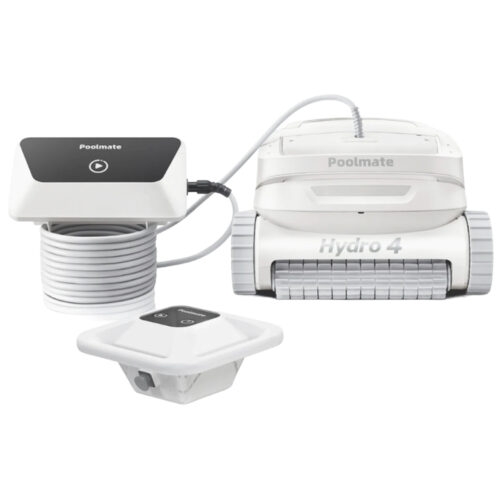 Poolmate Hydro 4 Robotic Pool Cleaner with Battery Buoy 2-In-1 Set