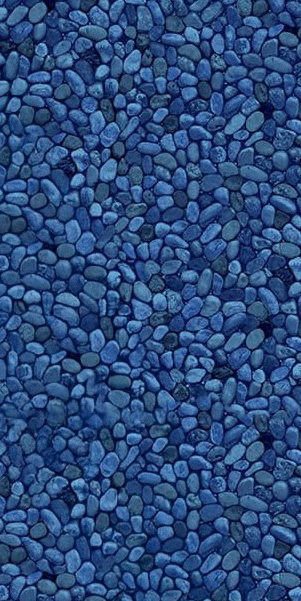 Deep Sea Pebble All Over Inground Pool Liner
