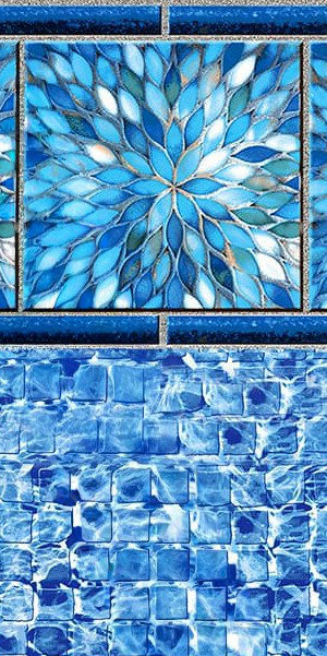 Sunburst River Inground Pool Liner