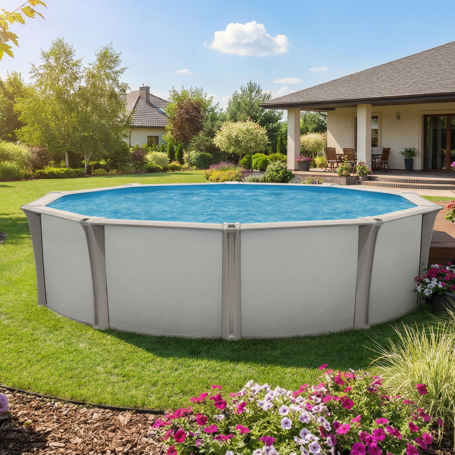 33' Round 54" Deep Tennessean Above Ground Pool Kit
